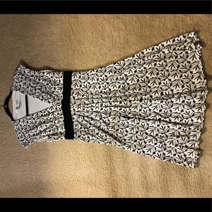 Maggie London Black and White dress